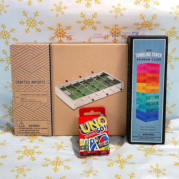 Miniature Brands Games Miniature Games Gift Set Family Fun 3